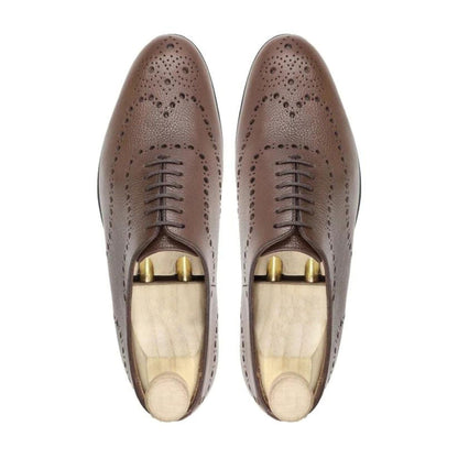 noirtide Handmade Customisable  Men's Pebble Leather Shoes