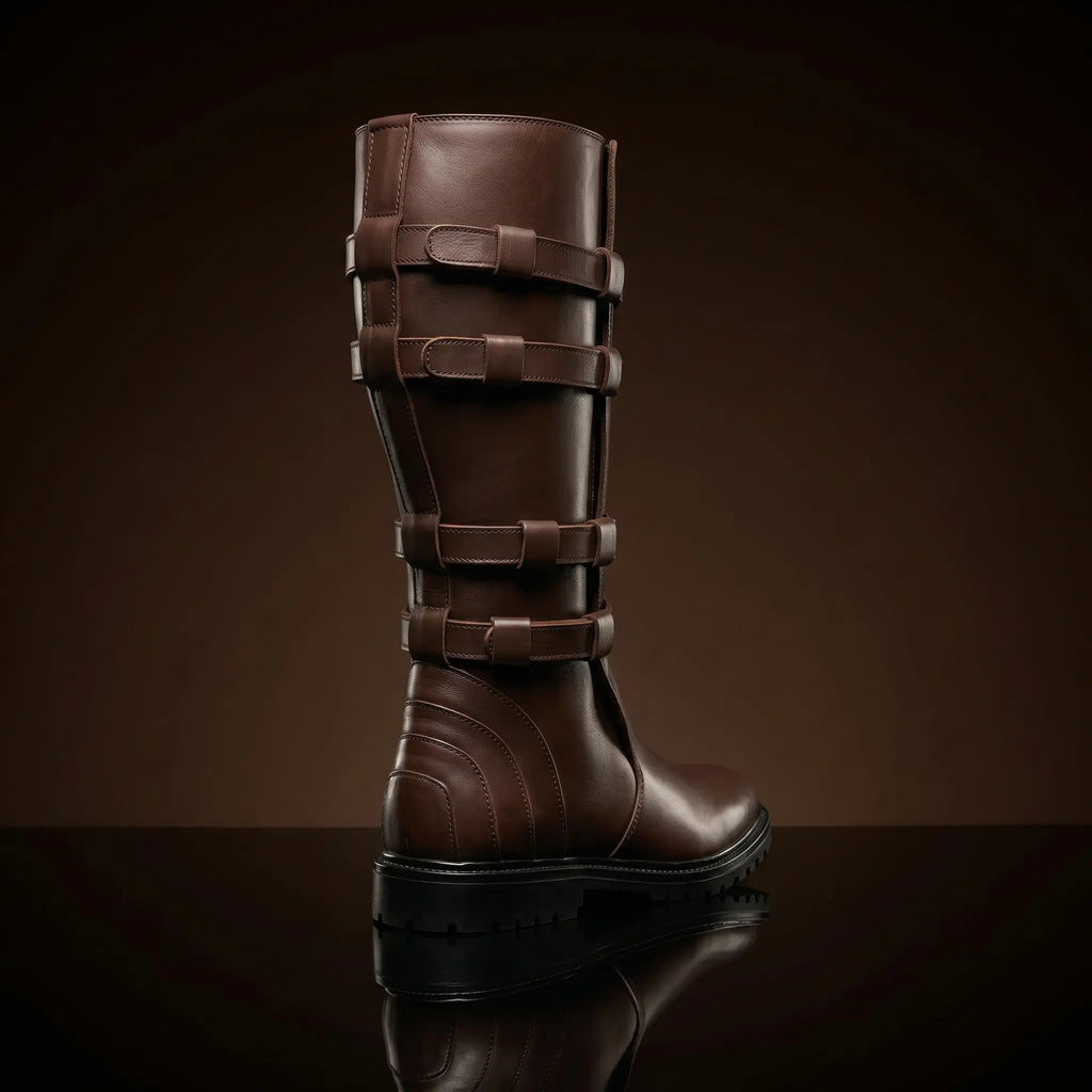 Sole detail on custom Jedi Knight Star Wars boots