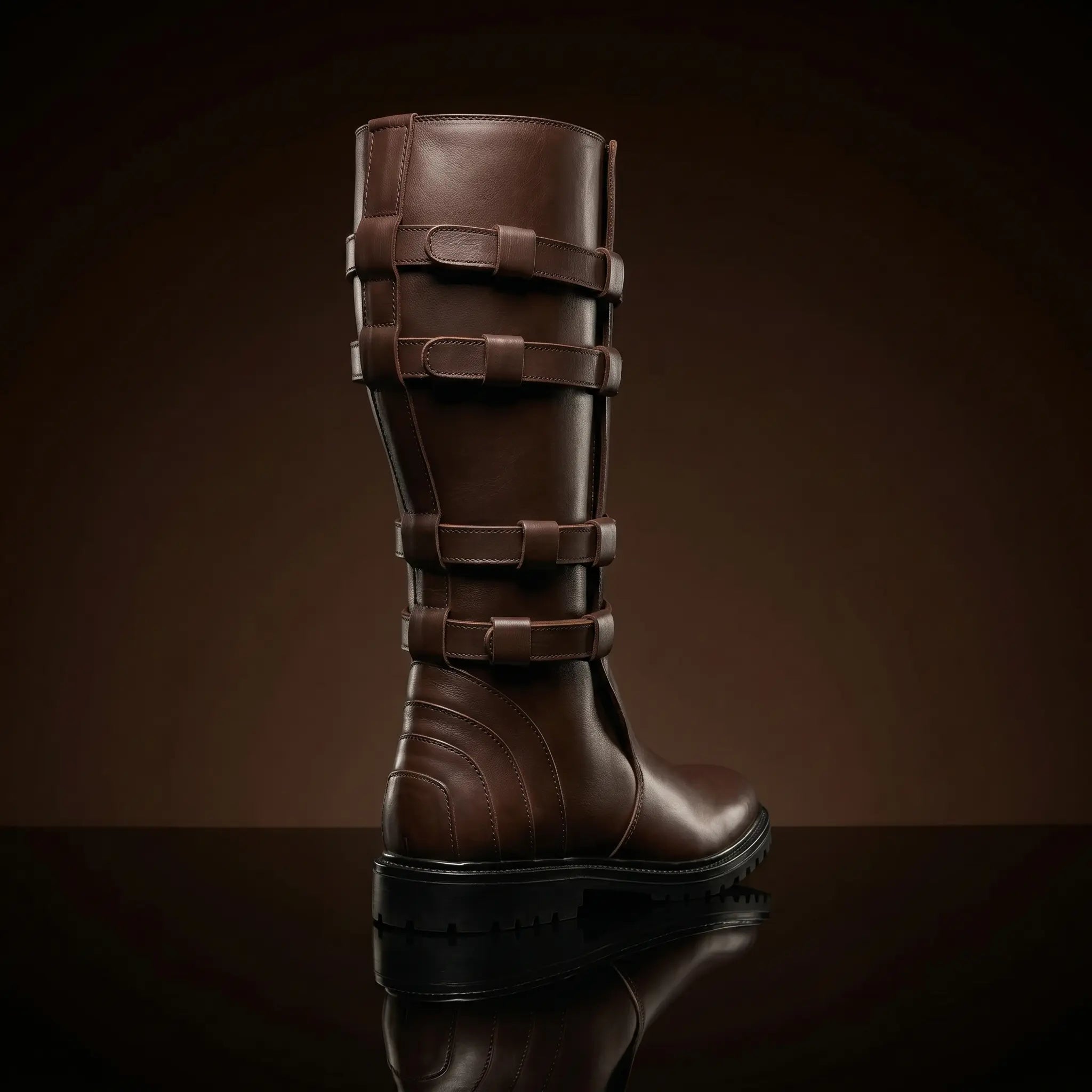 Sole detail on custom Jedi Knight Star Wars boots