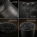 Leather texture on NOIRTIDE Star Wars Jedi Temple Guard boots