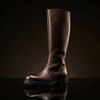 Jedi Temple Guard leather boots — custom Star Wars cosplay by NOIRTIDE