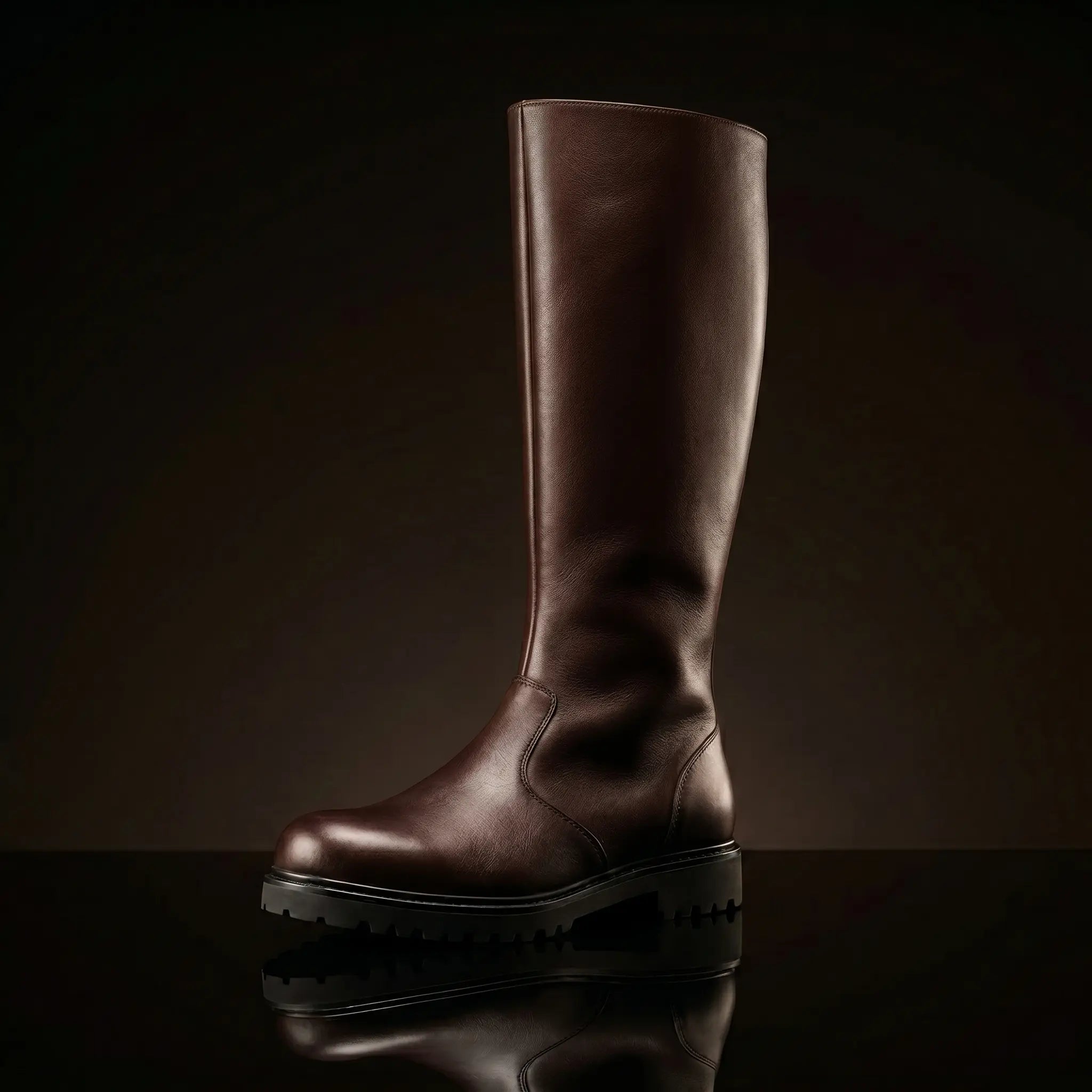 Jedi Temple Guard leather boots — custom Star Wars cosplay by NOIRTIDE