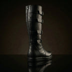 Black leather texture on NOIRTIDE Kylo Ren cosplay boots