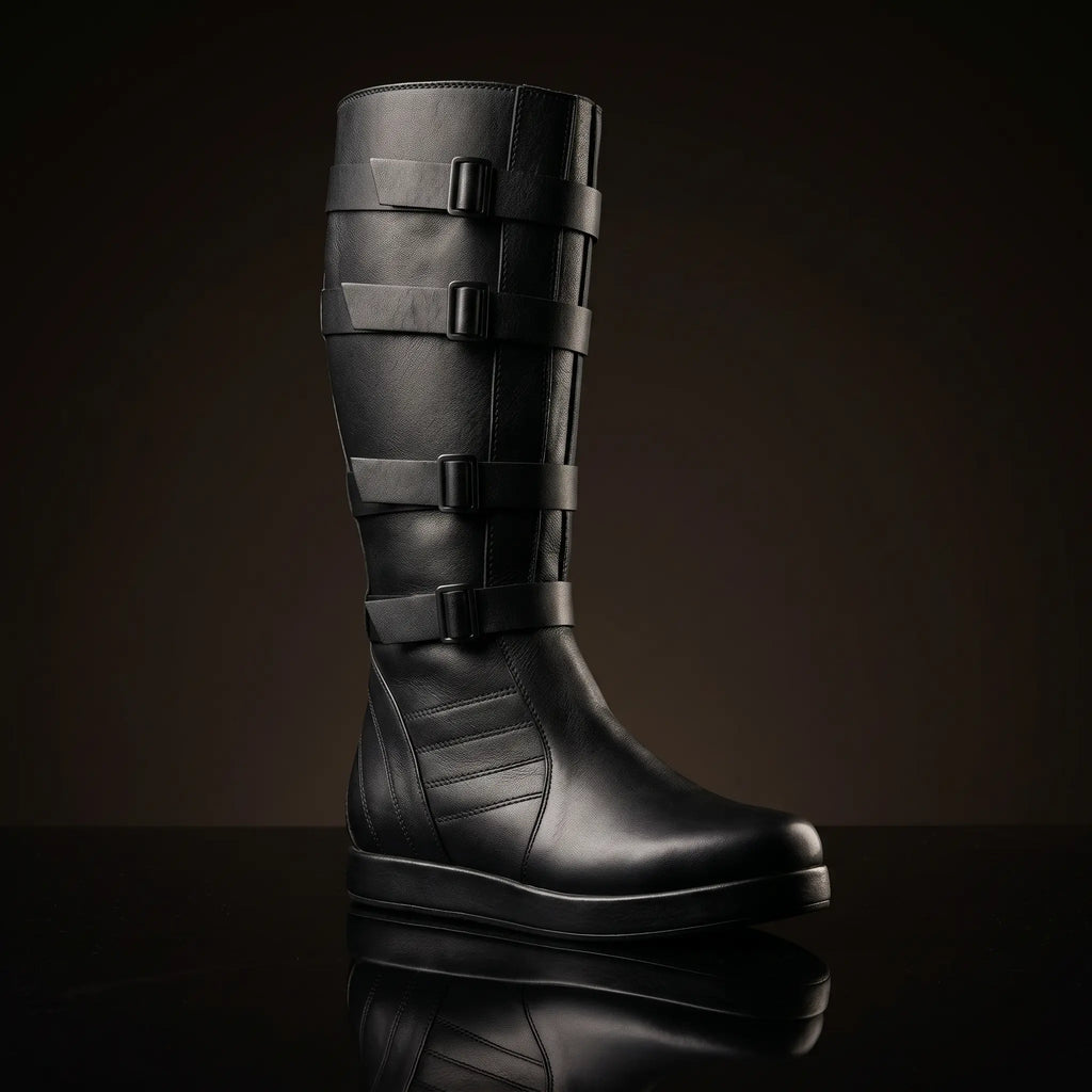 Kylo Ren Star Wars cosplay boots — handmade by NOIRTIDE