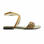 Noirtide Leopard Strapped Sandal for Women