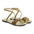 Noirtide Leopard Strapped Sandal for Women