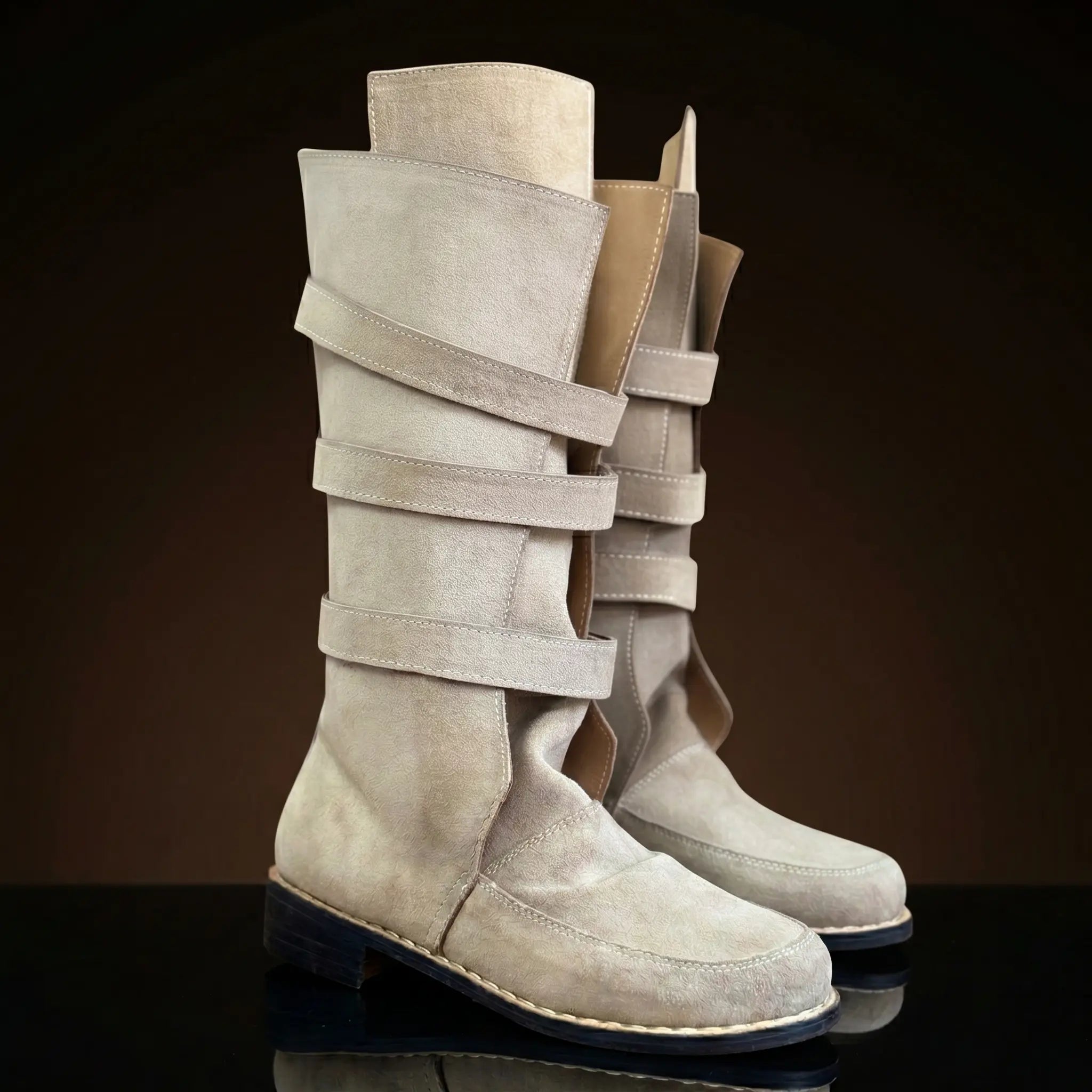Pair of custom Star Wars Luke Skywalker boots by NOIRTIDE