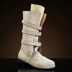 Luke Skywalker brown suede boots — custom Star Wars cosplay by NOIRTIDE