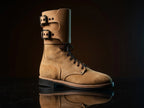 M43 combat boots in genuine leather — customisable WWII footwear by NOIRTIDE