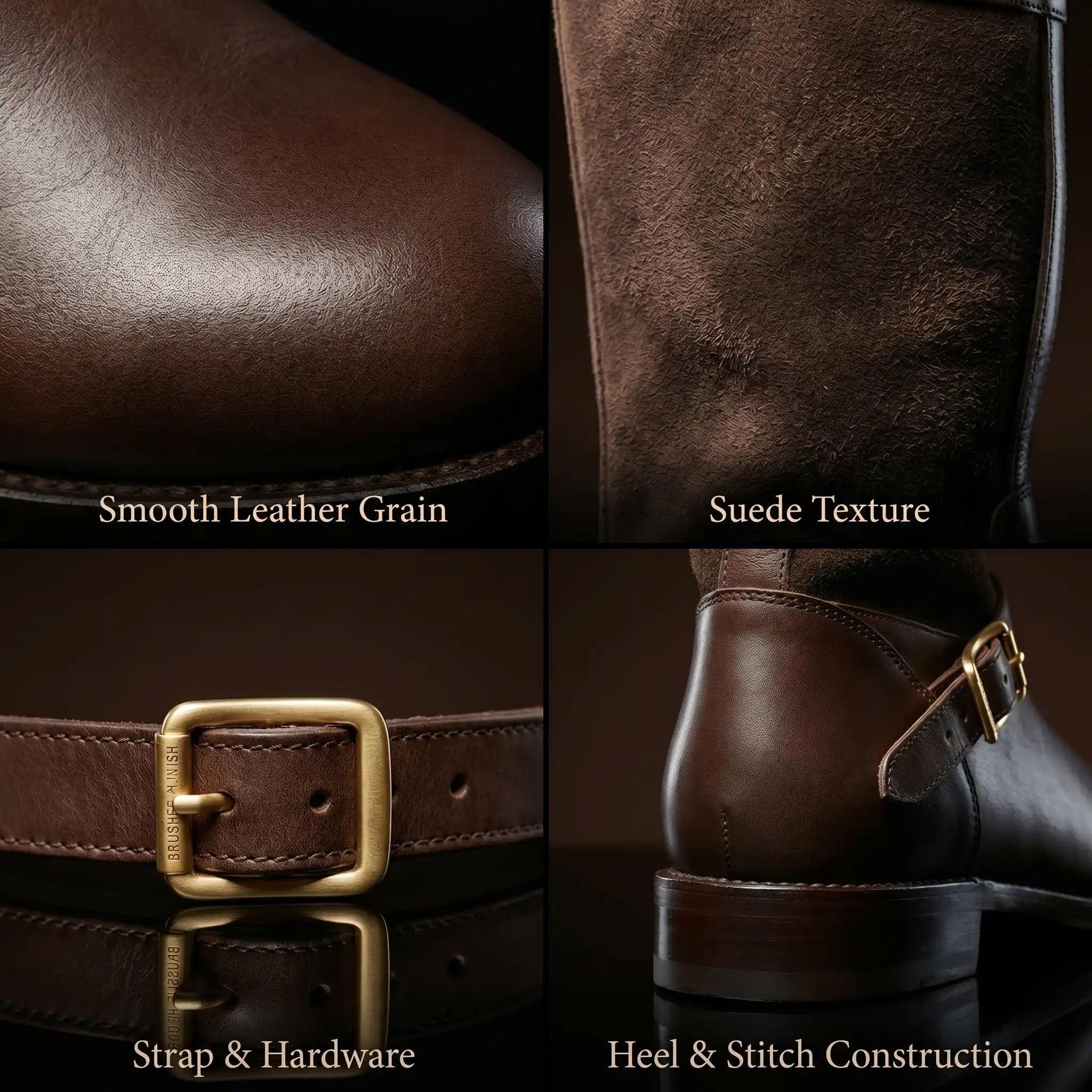 Sole detail on custom Mace Windu Jedi boots
