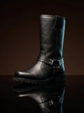 Mad Max Fury Road cosplay boots in leather — handmade by NOIRTIDE