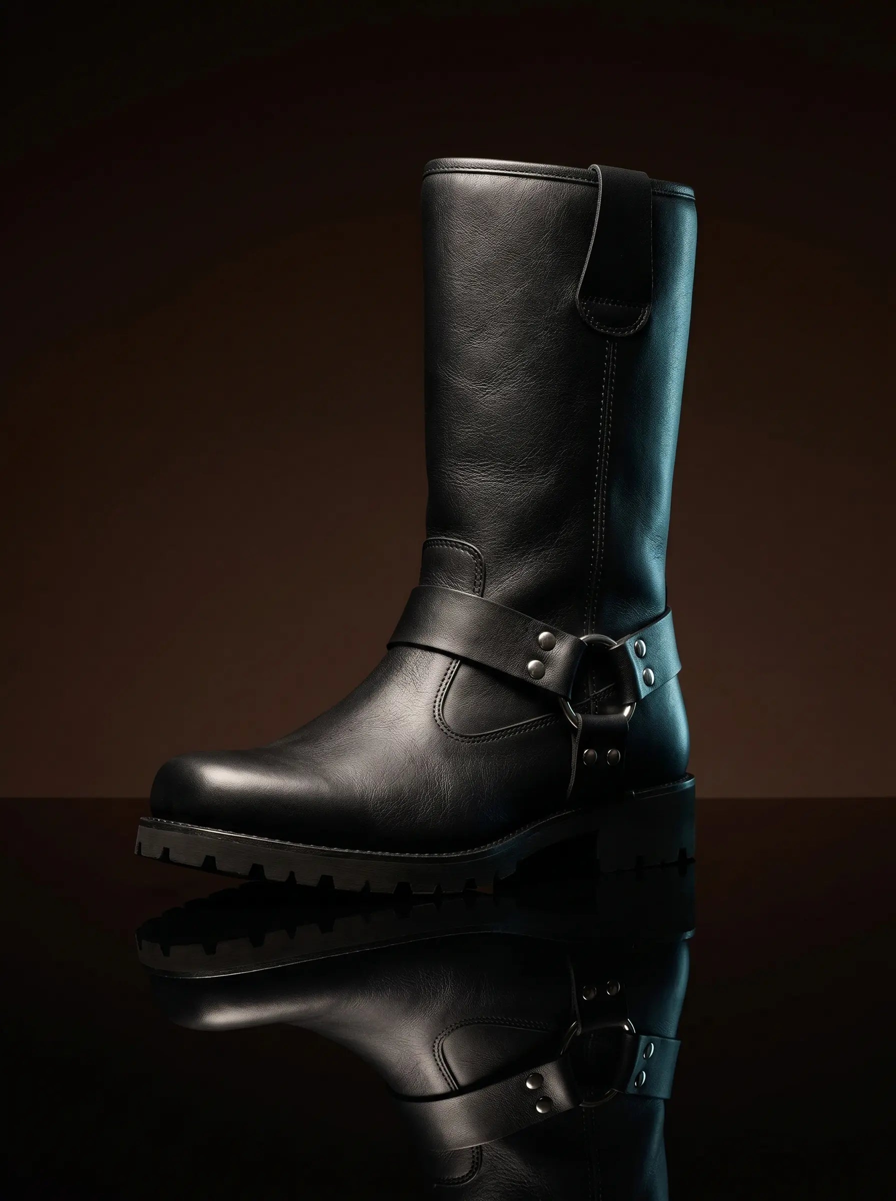 Mad Max Fury Road cosplay boots in leather — handmade by NOIRTIDE