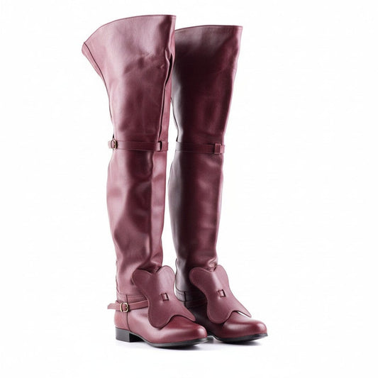 noirtide Man Musketeers Boots