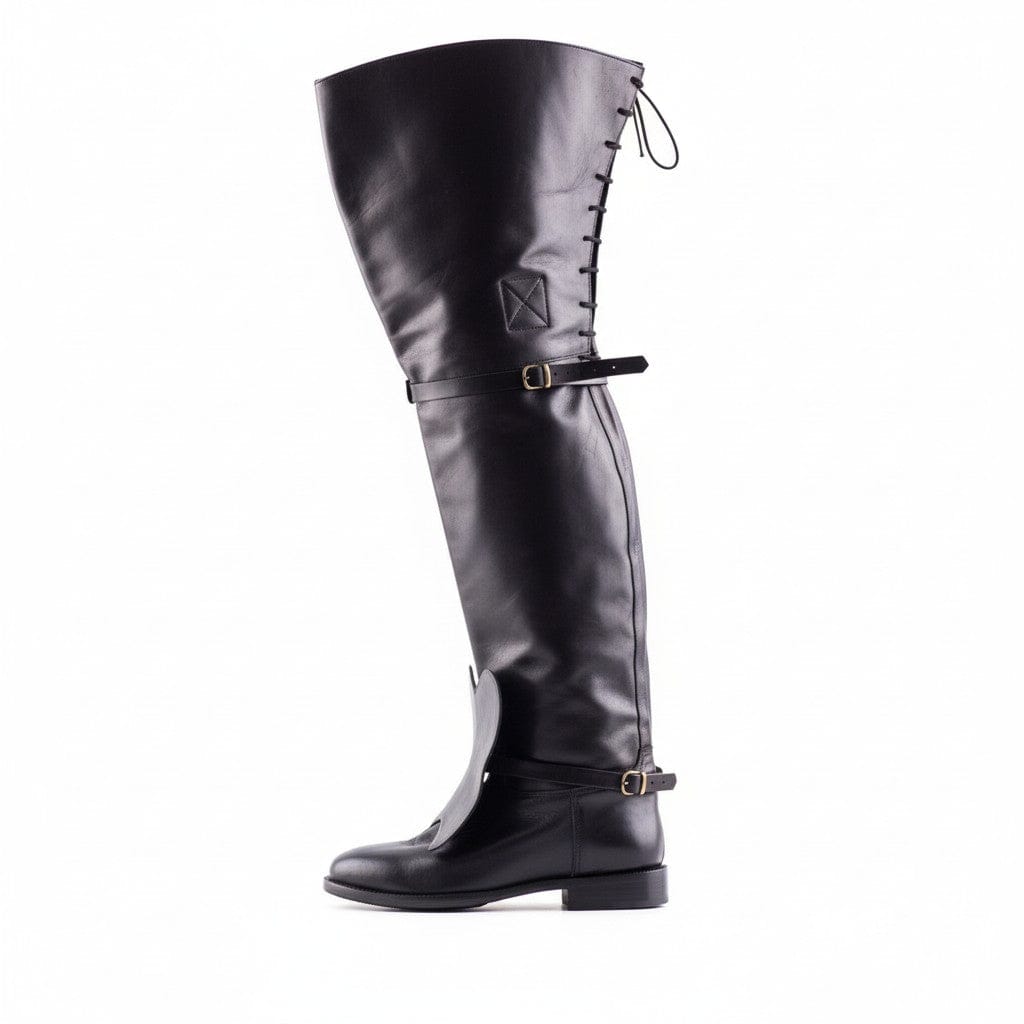 noirtide Man Musketeers Boots