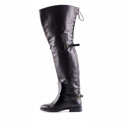 noirtide Man Musketeers Boots