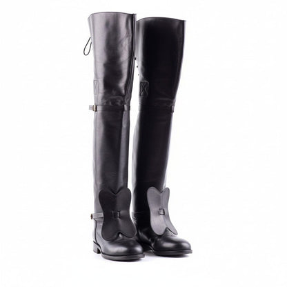 noirtide Man Musketeers Boots