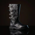 Medieval Duncan leather boots — handmade by NOIRTIDE