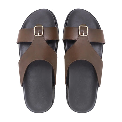 Noirtide Men Brown Slipper