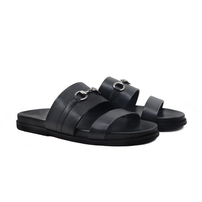 Noirtide Men Horsebit Slipper