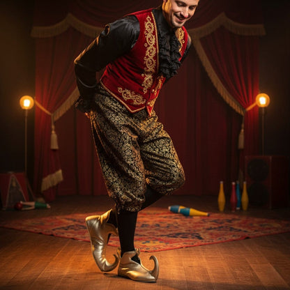 noirtide Men Oriental Shoes