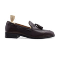 Noirtide Men's Dark Brown Calf Leather Tassel Loafer