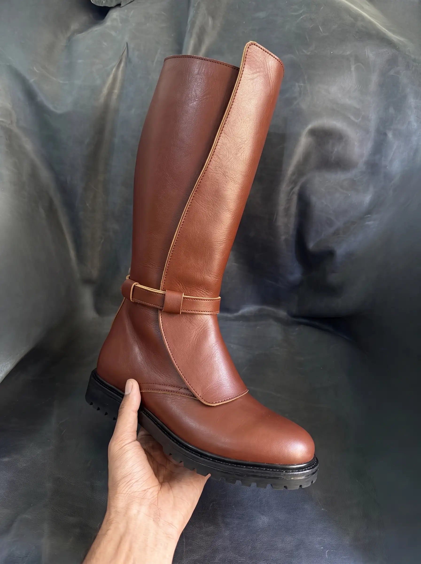 Obi-Wan Kenobi Star Wars cosplay boots — handmade by NOIRTIDE