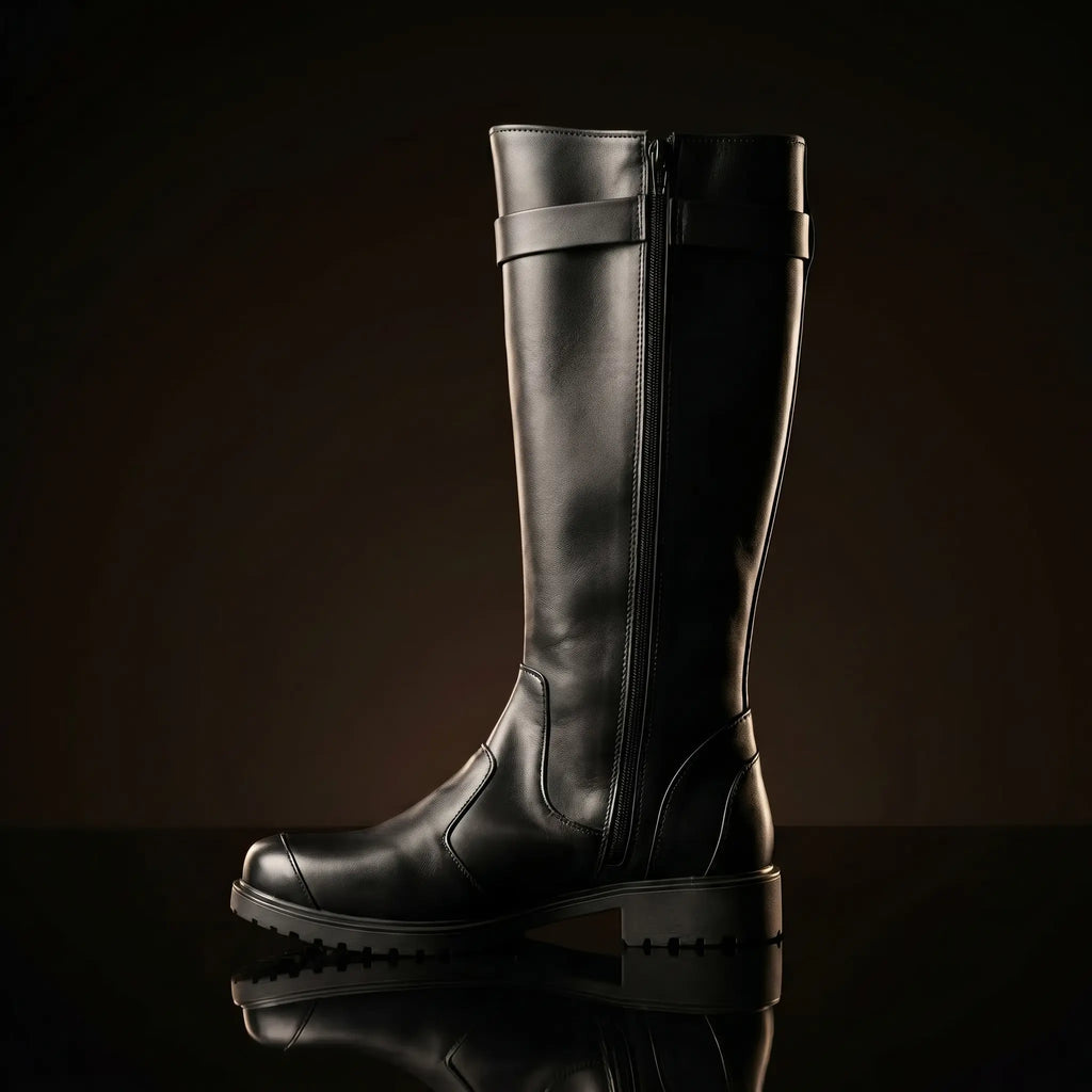 Leather texture on NOIRTIDE Poe Dameron cosplay boots