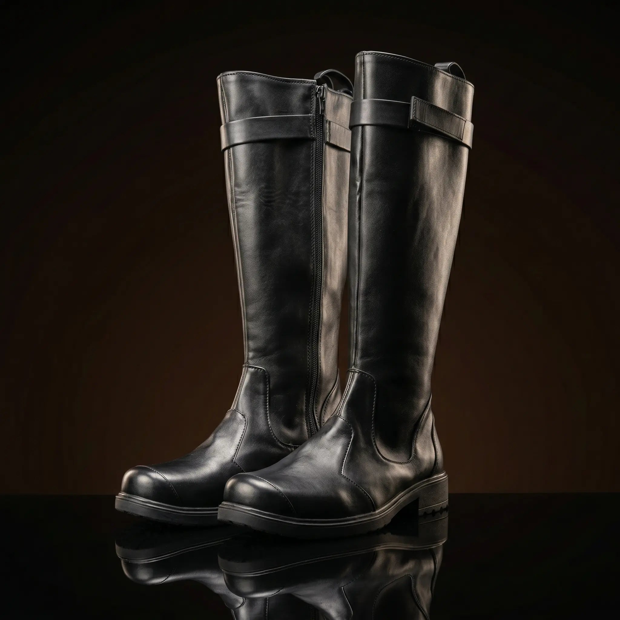 Poe Dameron Star Wars cosplay boots — handmade by NOIRTIDE