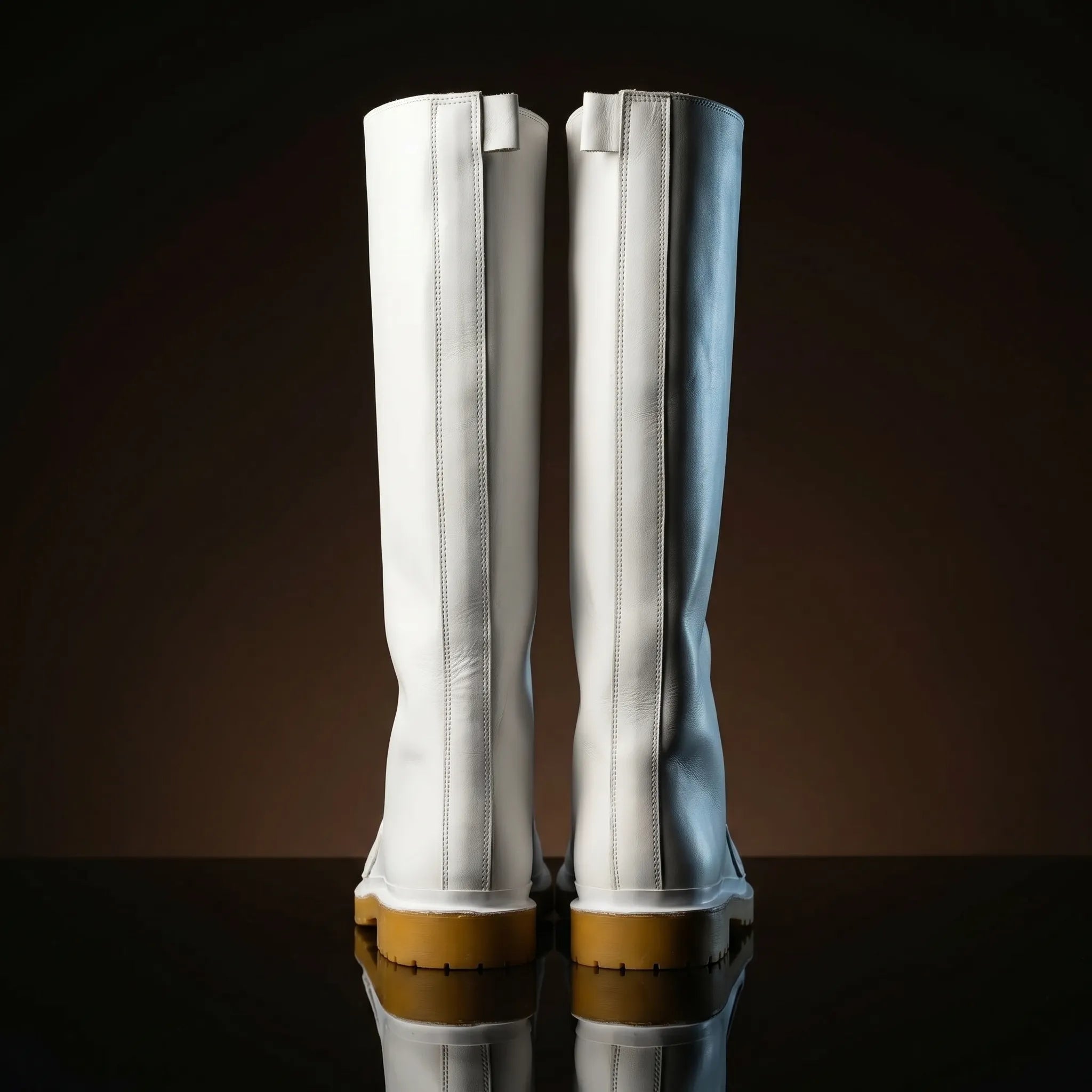 Pair of custom Star Wars Biker Scout long boots by NOIRTIDE