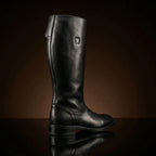 Tall shaft detail on handmade Darth Vader cosplay boots by NOIRTIDE