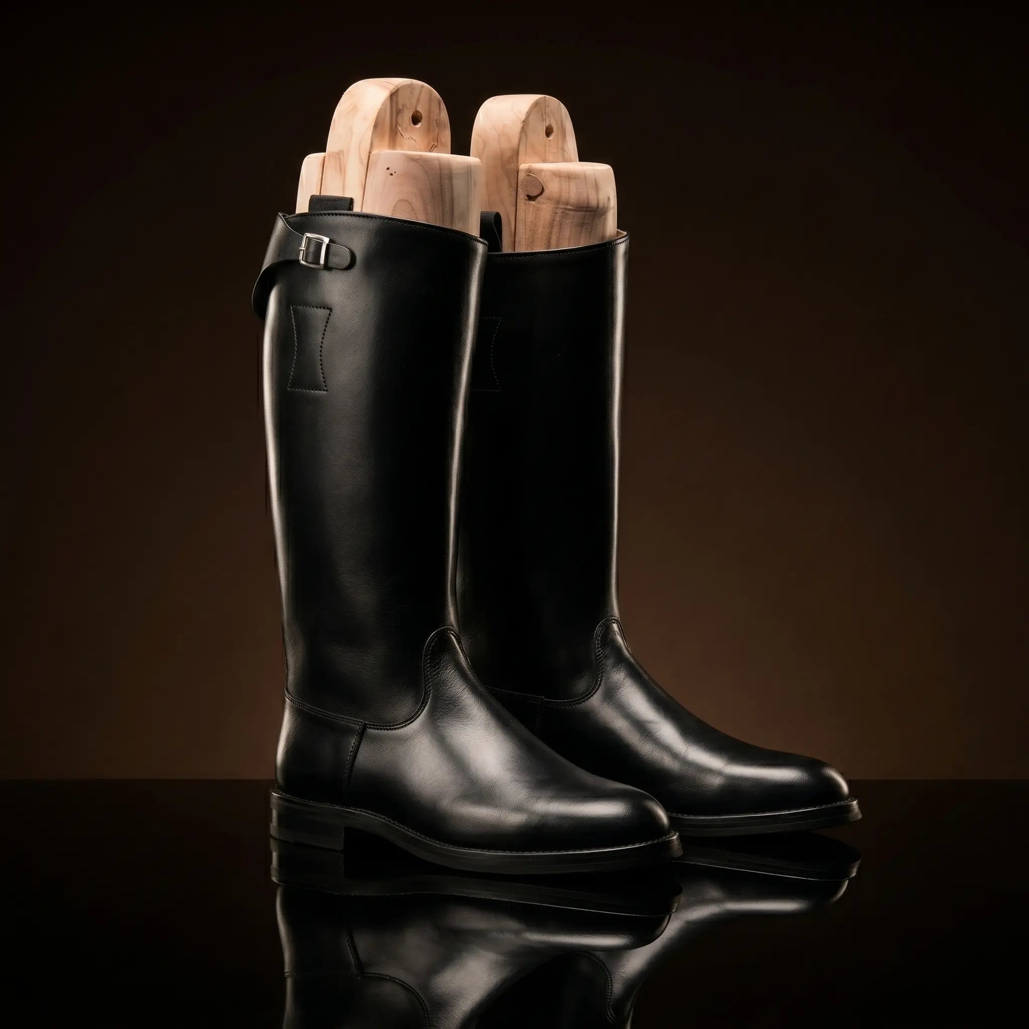 Star Wars Imperial Officer leather boots — handmade by NOIRTIDE