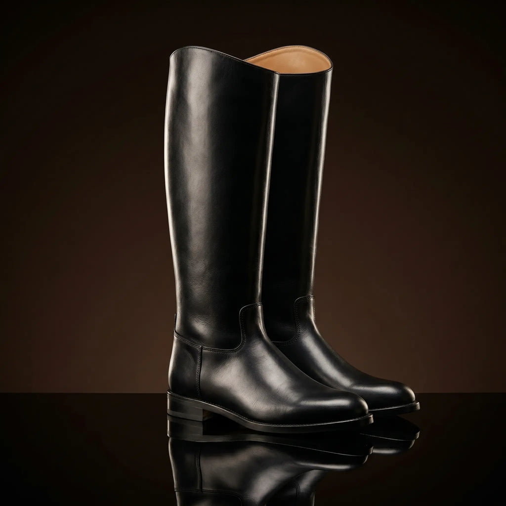 Star Wars Imperial Officer leather boots — handmade by NOIRTIDE
