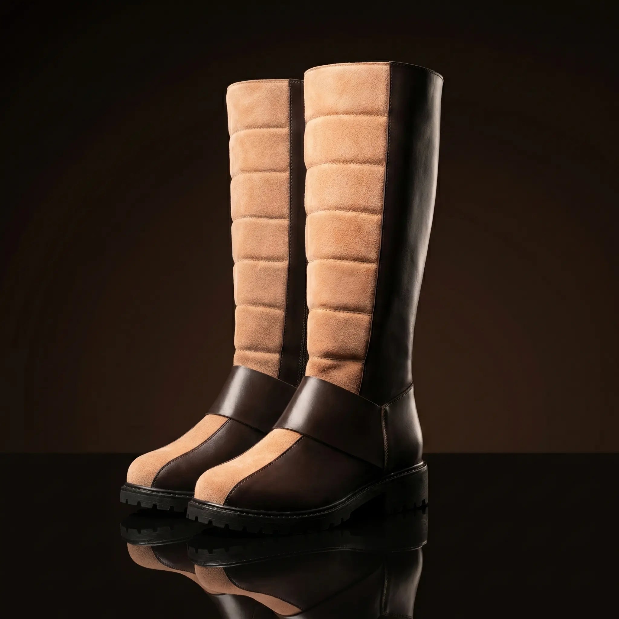 Pair of custom Star Wars Kanan Jarrus cosplay boots by NOIRTIDE