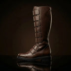 Leather texture on NOIRTIDE Star Wars Qui-Gon Jinn cosplay boots
