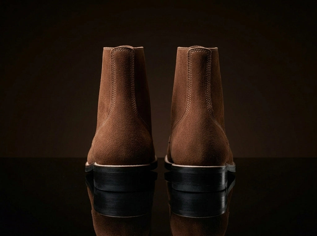 Pair of authentic USMC Boondocker boots handcrafted by NOIRTIDE