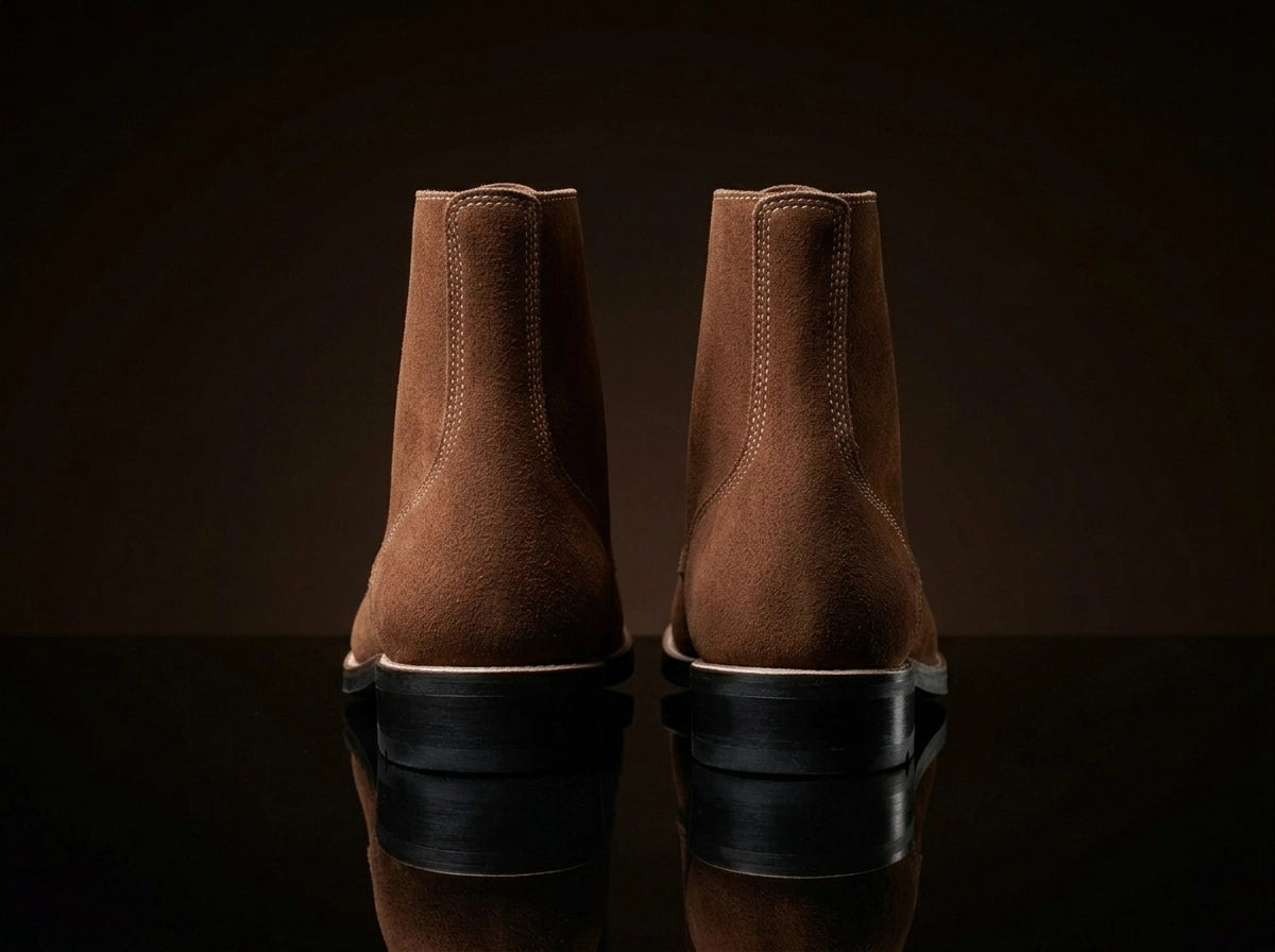 Pair of authentic USMC Boondocker boots handcrafted by NOIRTIDE