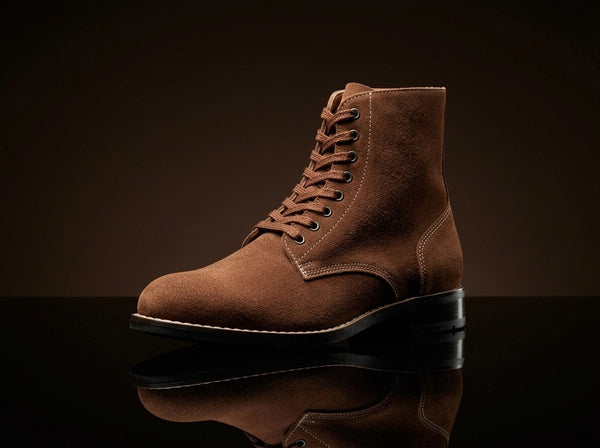 USMC Boondocker Boots | Roughout Leather | NOIRTIDE