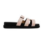 Noirtide Women’s Pink Leather Slippers