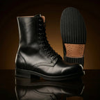 Sole detail on handmade WW2 German Panzer boots by NOIRTIDE