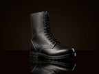 WW2 German Fallschirmjager paratrooper boots with front lacing — NOIRTIDE
