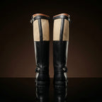 Pair of handmade WW2 German Luftwaffe flight boots by NOIRTIDE