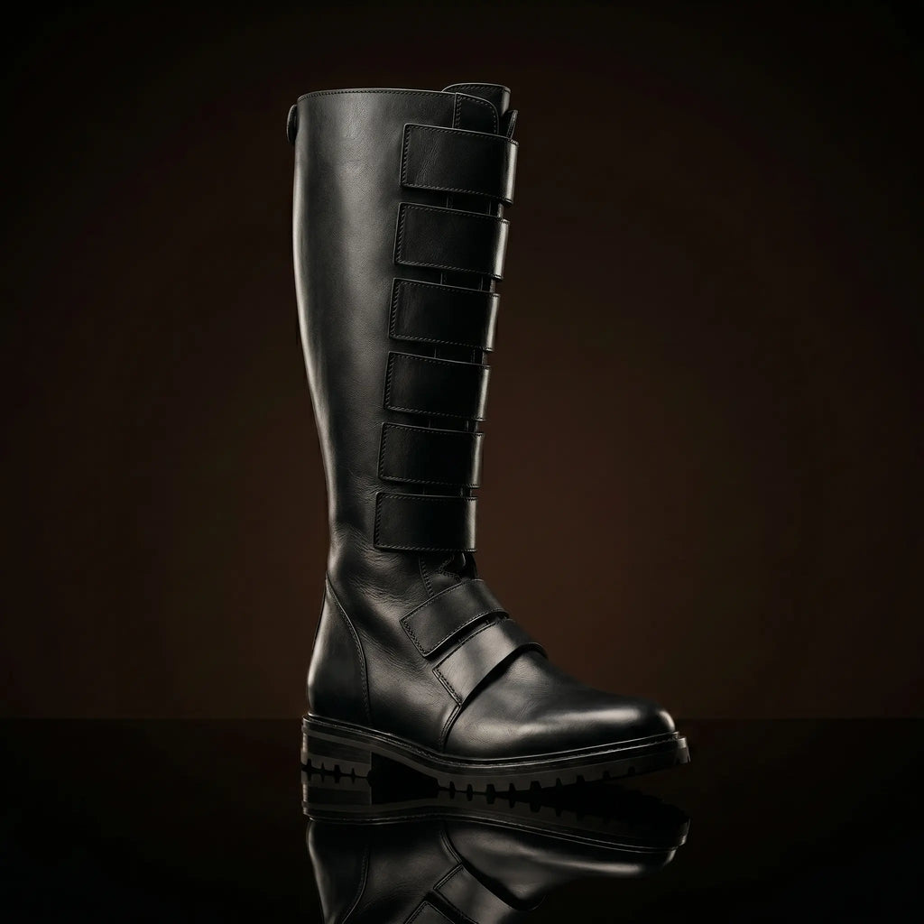 Qui-Gon Jinn Star Wars cosplay boots — handmade by NOIRTIDE