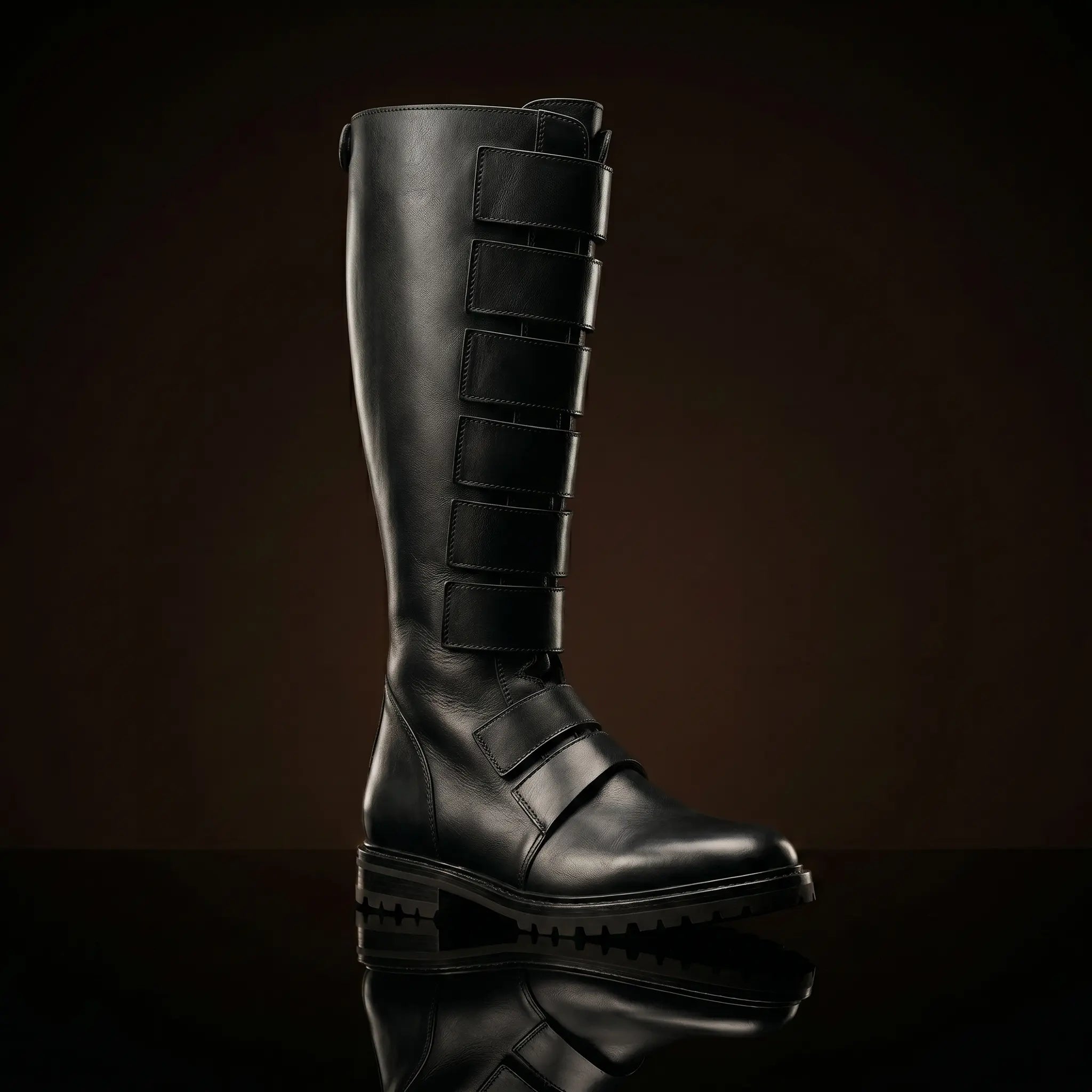 Qui-Gon Jinn Star Wars cosplay boots — handmade by NOIRTIDE