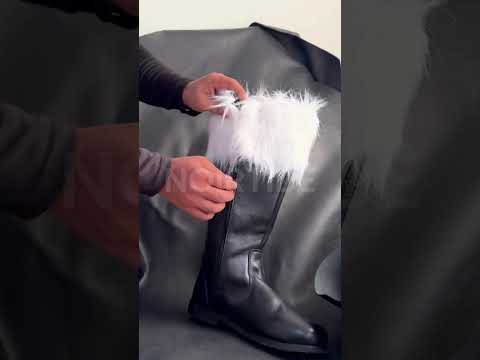 Personaliza las botas de Papá Noel Calus con piel desmontable