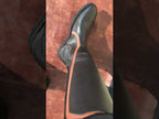 renaissance leather boots — handmade for LARP by NOIRTIDE