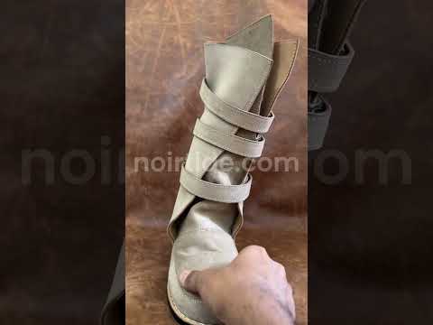 Custom-Made Star Wars Luke Skywalker Boots - Suede Brown