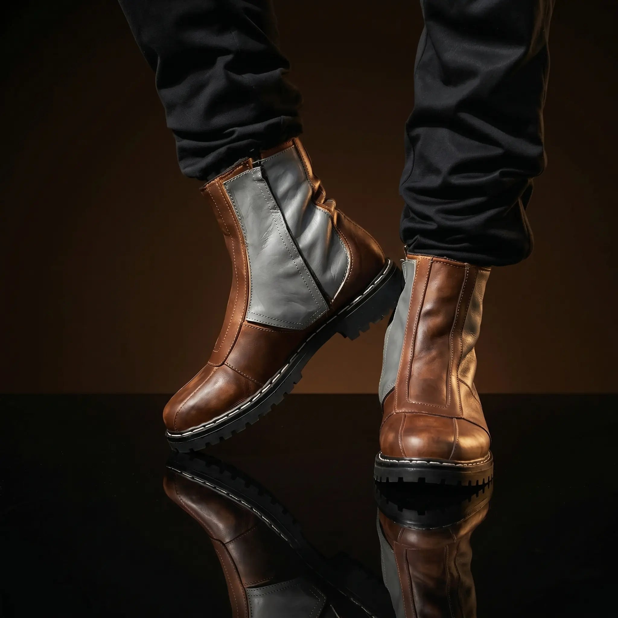 Star Wars Mandalorian cosplay boots — handmade by NOIRTIDE